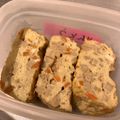 neeboo♬♪'s cooksnap of when they made 余ったきんぴらごぼうを入れて♪卵焼き.