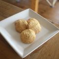 みるく茶's cooksnap of when they made おからパウダーで作る黒ごま入りクッキー.