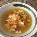 エイビーズ's cooksnap of when they made こってり★コク旨★でも節約【鶏皮スープ】.