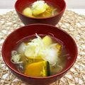 horseland's cooksnap of when they made おひとりさまのかぼじゃがで甘~いお味噌汁.