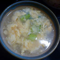 メリッサ＊'s cooksnap of when they made 超簡単！「ふわふわとろ～りたまごスープ」.