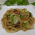 mielle's cooksnap of when they made 肉を喰らう焼きうどん・ソース味.