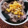 ふか谷's cooksnap of when they made 北海道を満喫♬とろろコーンバターむすび.