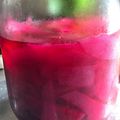 くまちゃんみかん's cooksnap of when they made 梅酢de新生姜の甘酢漬け.