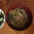 Ruriluru's cooksnap of when they made ✿味噌汁に「酢」で、健康づくり♪.