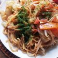 ふか谷's cooksnap of when they made 簡単▶関西風◀懐かしのソース焼きそば.