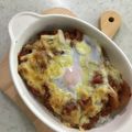 Ruriluru's cooksnap of when they made 【ハヤシライスのリメイク ～ドリア～】.