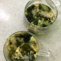 Ruriluru's cooksnap of when they made 余った餃子の皮が麺になる★簡単中華スープ.