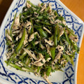 maezuchu's cooksnap of when they made 春菊とささみのごまあえ.