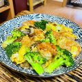 料理男子部🍻's cooksnap of when they made 海老・ブロッコリー・卵・トマトの中華炒め.