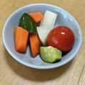 うさぎのミュウちゃん's cooksnap of when they made りんご酢で☆簡単ピクルス.