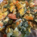 toshio39's cooksnap of when they made ウィンナーとほうれん草の卵炒め.