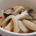 ミロにゃん's cooksnap of when they made 簡単☆エリンギと新玉ネギの南蛮漬け.