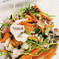 にしあまね's cooksnap of when they made 豆苗と豚肉の梅肉和え.