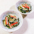みぽぽ37's cooksnap of when they made きゅうり&カニかま胡麻マヨ和え☆副菜.