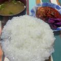 料理をするあっきー's cooksnap of when they made お粥 （炊いたご飯から作る方法）.