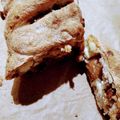 のりちゃんノリノリ's cooksnap of when they made クリームチーズ入りイチジクくるみバゲット.