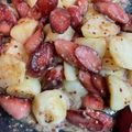 小金家食堂's cooksnap of when they made じゃがウインナーのハニーマスタード炒め.
