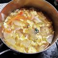 あると2904's cooksnap of when they made ランチに＊ 玉ねぎ 人参 卵の スープ♪.