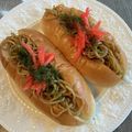 R2016's cooksnap of when they made 超熟ロールで焼きそばパン.