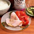 ＊＊もっさん＊＊'s cooksnap of when they made ハム1枚でご飯が美味し。究極手抜きレシピ.