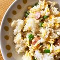 mayu0929's cooksnap of when they made 酢飯のリメイク！ 炒飯.