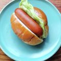 花時計咲いた's cooksnap of when they made たっぷりレタスのホットドッグ.