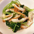caruga's cooksnap of when they made 三つ葉とちくわのナムル♡箸が止まりません.
