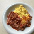 Ruriluru's cooksnap of when they made ふわふわ美味しい！オムハヤシ.