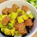 iroyukka's cooksnap of when they made 超簡単！まぐろとアボカドのポキ.