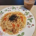 ほか弁ママ's cooksnap of when they made 絶品♡明太子の冷製パスタ（カッペリーニ）.