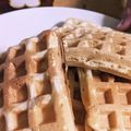 おいしい柿's cooksnap of when they made 簡単おやつにワッフルワッフル！.