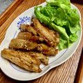 卯月のうさぎ２０１４'s cooksnap of when they made フライパンで簡単 手羽中の甘辛炒め^^.