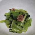 fu♪♪'s cooksnap of when they made レンジで簡単小松菜のぽん酢梅和え.