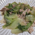 fu♪♪'s cooksnap of when they made ☆簡単☆レタスと豚こまの味噌マヨ炒め.