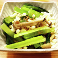 かなりんココりん's cooksnap of when they made 小松菜としめじの揚げ玉和え.