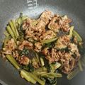 えみりんたん's cooksnap of when they made 簡単！激ウマ！豚肉と小松菜の醤油炒め.