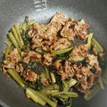 えみりんたん's cooksnap of when they made 簡単！激ウマ！豚肉と小松菜の醤油炒め.