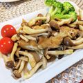 アイリッシュショコラ's cooksnap of when they made 白身魚とキノコのバターポン酢ソテー.
