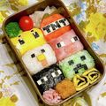 なつき☆ミ's cooksnap of when they made キャラ弁☆マインクラフト マイクラ.