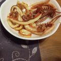 万屋えなりん's cooksnap of when they made イカのワタ入りオリーブバターソテー.