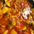ももりもと's cooksnap of when they made ズッキーニと鶏肉のトマト煮.