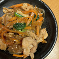◎まるママ◎'s cooksnap of when they made 豚こまとほうれん草の春雨炒め.
