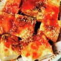 YuKαRi♡'s cooksnap of when they made 簡単3分！超手抜き！厚揚げのお好み焼き風.