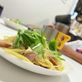 恵美にゃん's cooksnap of when they made 豚肉のバター醤油パスタ.