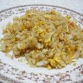 kanadekaze's cooksnap of when they made ゴーヤと鮭フレークのチャーハン♪.