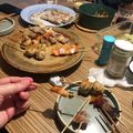 nobico2007's cooksnap of when they made ふわモチな【鶏つくね串焼き（たれ）】.