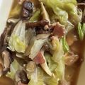 9ma9ma's cooksnap of when they made 春キャベツとベーコンのコンソメスープ.