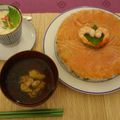 ♡こゆび姫♡'s cooksnap of when they made 茗荷と青じそでさっぱり☆サーモン寿司.