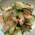 ばたみそーぱん☆'s cooksnap of when they made 鶏ささみ＆きゅうりの梅ポン酢おかか和え.